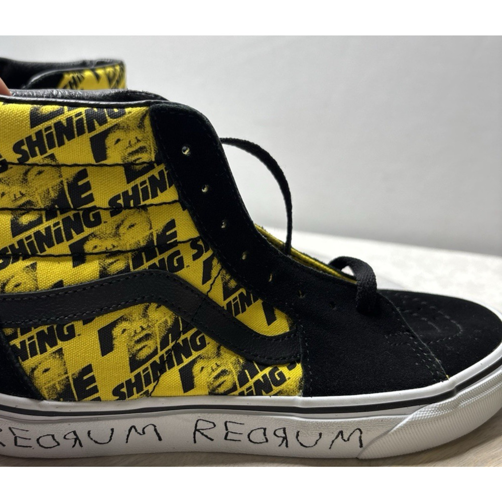 Vans x House of Terror The Shining "RedRum" Sk8-Hi Jack Torrance Womens 7 - Picture 3 of 16